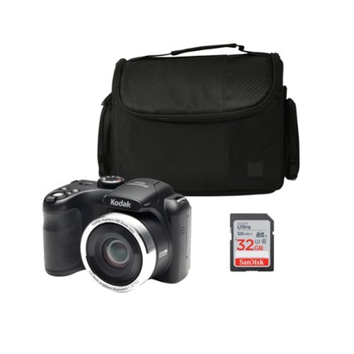 Kodak PIXPRO AZ252 16MP Digital Camera with 32GB SD Card and Case