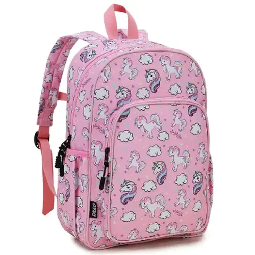 Pink Unicorn(large Front Pocket)
