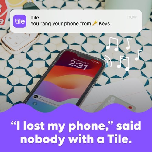 Tile by Life360 Life360 Tile Pro Powerful Bluetooth Tracker, Key Finder and Item Locator. iOS & Android Compatible. 1-Pack - Black BUY IN MIDDLE EAST