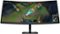 HP OMEN - 34" VA Curved WQHD 180Hz AMD FreeSync Premium Gaming Monitor with Adjustable Height (DisplayPort, HDMI) - Black-Front_Standard