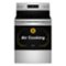 Whirlpool - 5.3 Cu. Ft. Freestanding Single Electric Range with Steam Air Fry and Air Baking - Stainless Steel-Front_Standard 