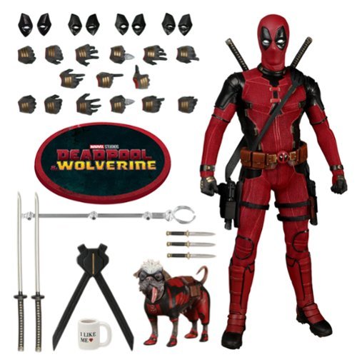 Marvel - One:12 Collective Action Figure | Deadpool Deluxe Edition - Red-Front_Standard 