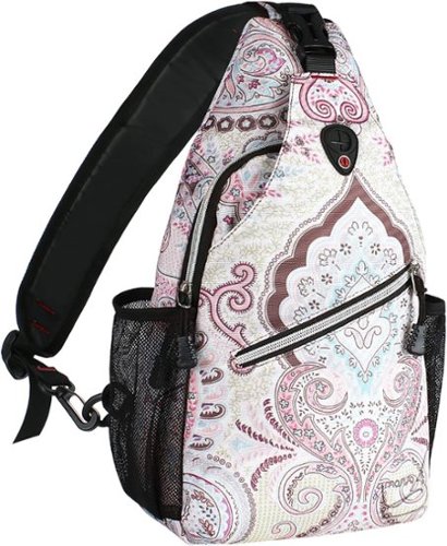 mosiso - Sling Backpack Multipurpose Crossbody Shoulder Bag Travel Hiking Daypack - National Style-Front_Standard 
