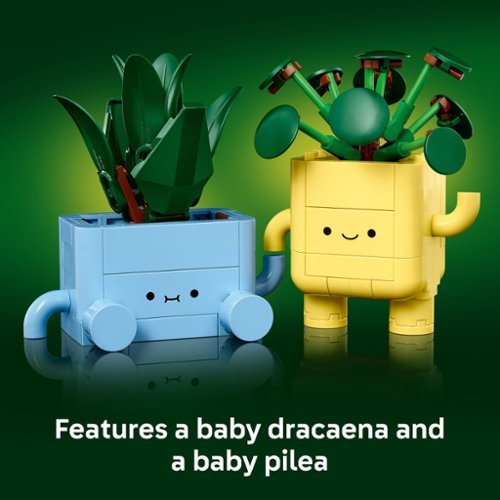 LEGO Botanicals Happy Plants Toy for Kids 9+  10349 WORLDWIDE DELIVERY