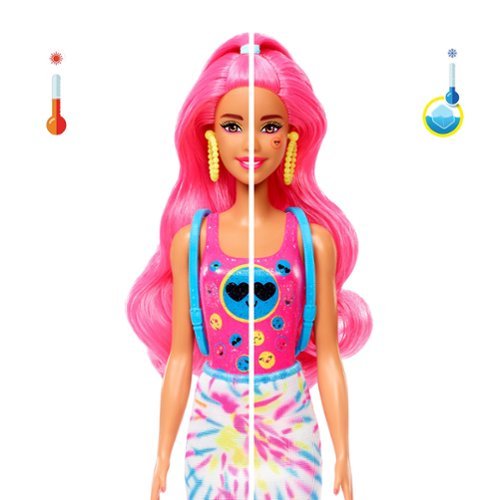 Barbie Color Reveal Tie-Dye 11.5 Doll GLOBAL SHIPPING
