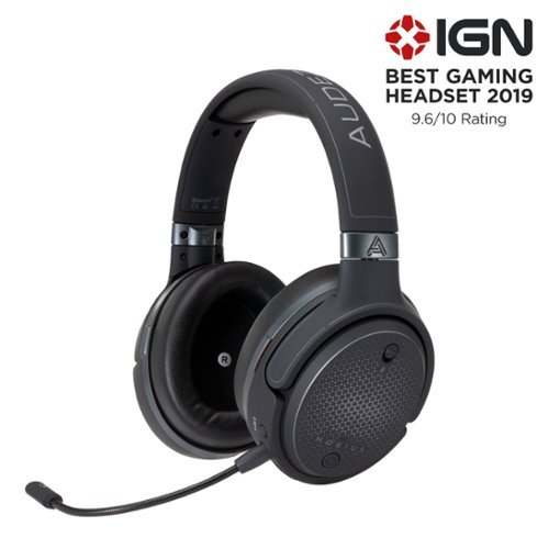 Audeze - Mobius Gaming Entertainment headset - Black/Grey-Front_Standard 