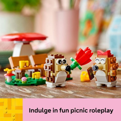 LEGO Hedgehog Picnic Date Animal Building Toy 40711 HOW TO BUY