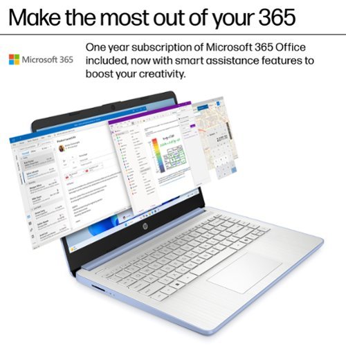 HP 14 Laptop - Intel Processor N150 - 4GB Memory - 128GB UFS - Sky Blue WHERE TO BUY