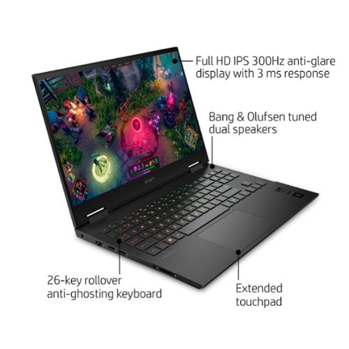 HP OMEN 15.6 Gaming Laptop - Intel Core i7 - 16GB Memory - NVIDIA GeForce RTX 3070 - 512GB SSD BUY IN EUROPE