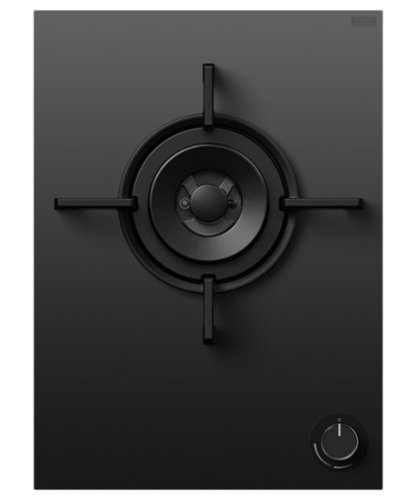 Fisher & Paykel - 15-in Gas on glass modular cooktop with 1 burner natural gas - Black