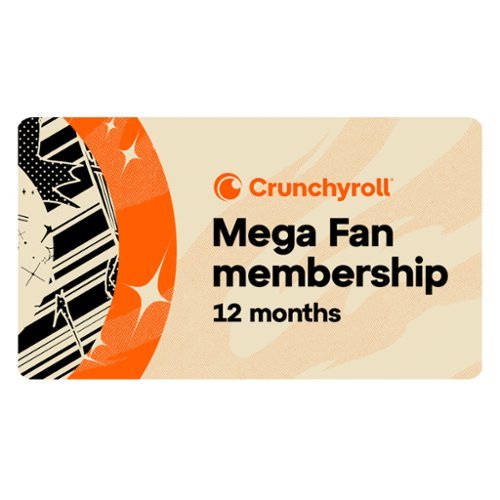 Crunchyroll - Mega Fan Membership 12 Month Gift Card [Digital]