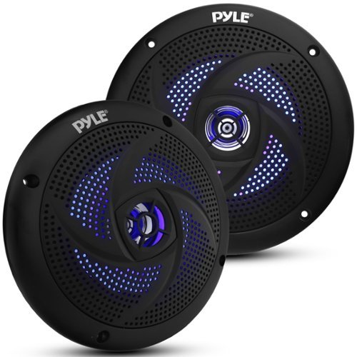 Pyle - Marine Speakers - 5.25 Inch 2 Way Waterproof-Front_Standard 