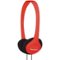 Koss - KPH7 On-Ear Headphones - Stereo - Wired - 32 Ohm - 80 Hz to 18 kHz - Over-the-head - Binaural - Supra-aural - 4 ft - Red-Front_Standard