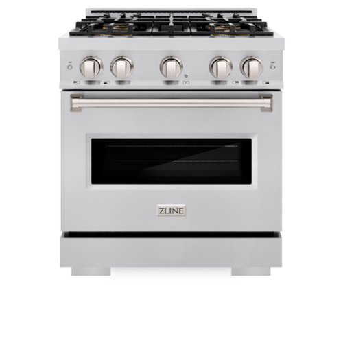 ZLINE - 30 in. 4.2 cu. ft. Classic Freestanding Gas Range with 4 DuoPro Burners and Convection Gas Oven in Stainless Steel - Stainless Steel