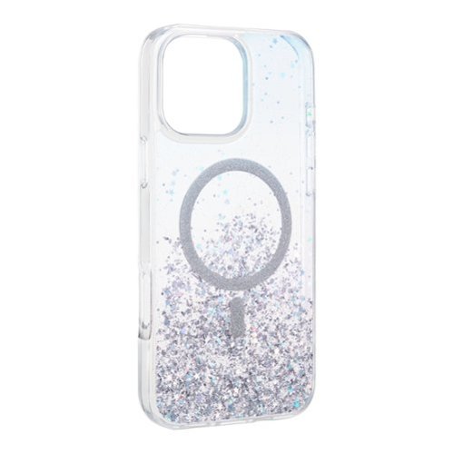 Insignia™ Hard-Shell Case with MagSafe for iPhone 16 Pro Max - Glitter BUY IN EUROPE