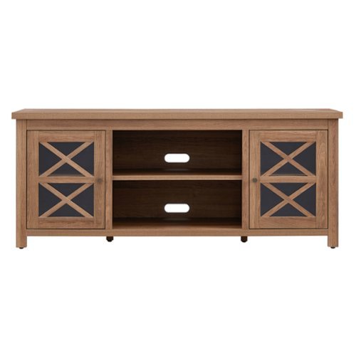 Camden&Wells - Colton TV Stand for TVs Up to 65" - Golden Oak-Front_Standard 
