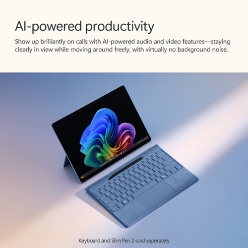 Microsoft Surface Pro - Copilot+ PC - 13” - Snapdragon X Plus - 16GB Memory - 512GB SSD - Device Only (11th Edition) Latest Model - Sapphire BUY ONLINE