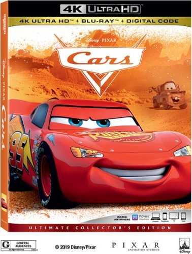  Cars [Includes Digital Copy] [4K Ultra HD Blu-ray/Blu-ray] [2006]