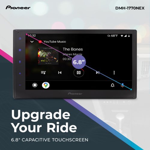 Pioneer 6.8 Android Auto and Apple CarPlay Bluetooth Digital Media (DM) Receiver - Black BUY ONLINE