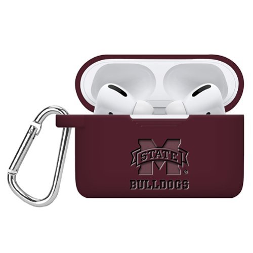 Affinity Bands - Mississippi State Bulldogs Debossed Silicone Airpods Pro Case Cover - No Size - Multicolor-Front_Standard 