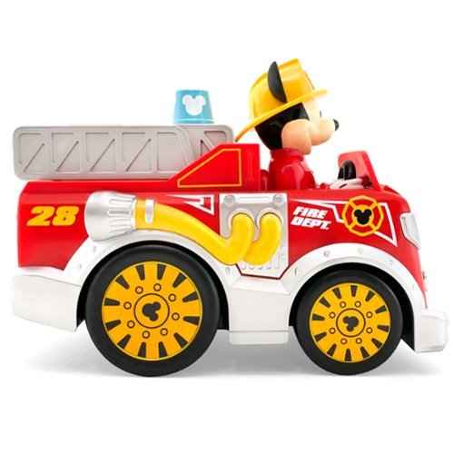 Disney Junior : 9 RC Mickey's Fire Truck, Wheelies & Spins, 2.4 GHz, Ages 3+ WORLDWIDE DELIVERY