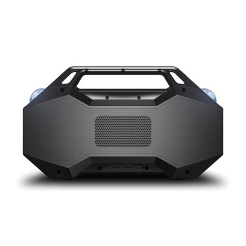 ION Audio Party Rocker Go high-Power Boombox with Party Starter Lights - Black WORLDWIDE DELIVERY