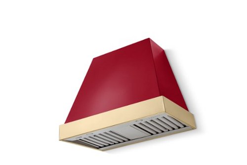 AGA - 36 inches - Externally Vented - Wall Range Hood - Piccadilly Red