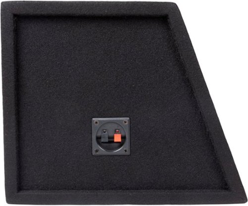 Maxxlink 10 Single Sealed Subwoofer Enclosure - Black WORLDWIDE DELIVERY