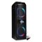 Gemini - Portable Bluetooth TWS Speaker GHK-2800, LED Party Lighting, Wired Microphone - Black-Front_Standard
