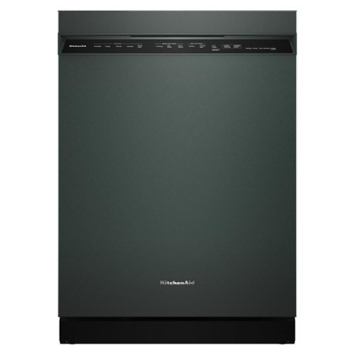 KitchenAid - 24" Front Control Built-In Dishwasher with Third Leve Jet Rack and 41 dBA - Juniper