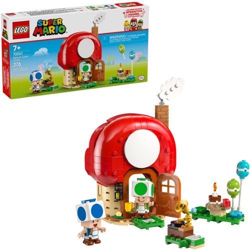 LEGO - Super Mario Party at Toad’s House Kids Toy 72041-Front_Standard 