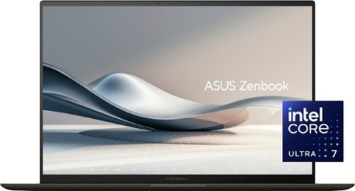 ASUS - Zenbook S 14 - Copilot+ PC - 14" 3K OLED Touch Laptop - Intel Core Ultra 7 - 16GB Memory - 1TB SSD - Zumaia Gray