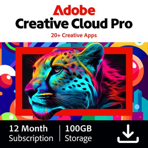 Adobe - Creative Cloud Pro (1-Year Subscription) - Mac OS, Windows [Digital]