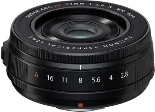 Fujifilm - XF23mmF2.8 R WR Prime Lens - Black