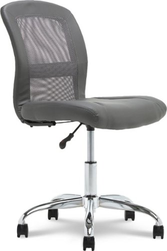 Serta - Essentials Mesh Task Office Chair - Moonrock Gray-Angle_Standard 