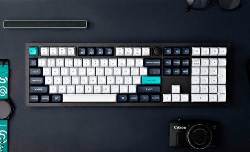 Keychron Q6 Max 100% Custom Wireless RGB Mechanical Keyboard with Programmable QMK/VIA Hot-Swappable Brown Switch - Black BUY IN UAE