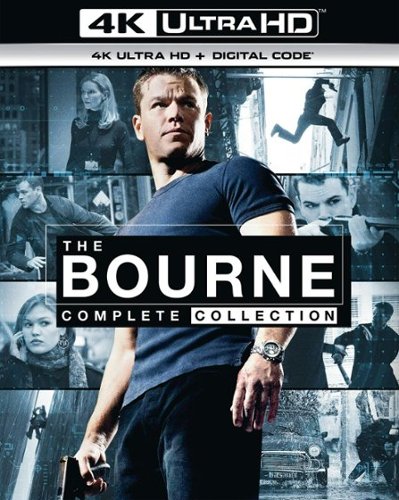 The Bourne Complete Collection (4K UHD) [UHD] [Standard] [4K Ultra HD Blu-ray]-Front_Standard 