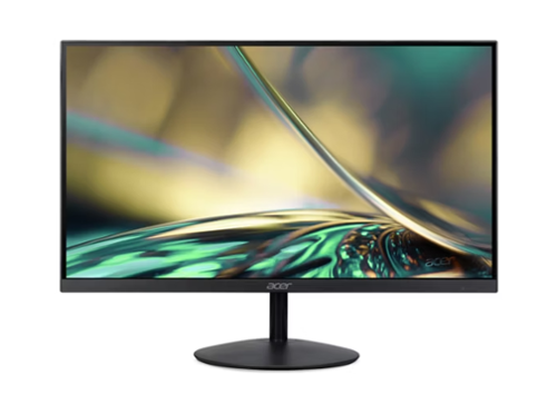 Acer - Essential SA2 SA272U E 27In WQHD IPS Ultra-Slim Monitor 2560x1440 - Black-Front_Standard 