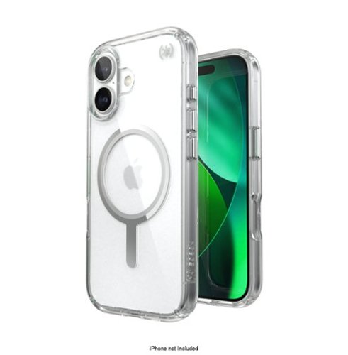 Speck Presidio Perfect Clear with Magsafe Case for Apple iPhone 17 - Clear/Silver HOW TO BUY