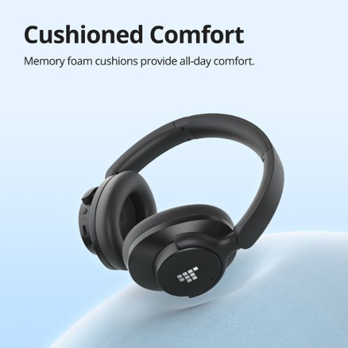 Tronsmart Q20 Active Noise Cancelling Headphones, Wireless Over-Ear Bluetooth Headphones, 60H Playtime, Deep Bass, Comfort Fit - Black BUY ONLINE
