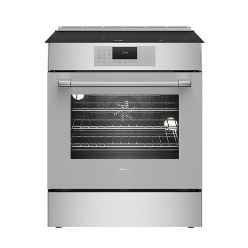 Thermador - 30-Inch Masterpiece Induction Slide-In Range - Stainless Steel