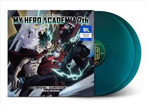  My Hero Academia: Season 7 [Original Soundtrack] [Translucent Sea Blue 2 LP] [Only @ Best Buy] [LP] - VINYL INTERNATIONAL SHIPPING