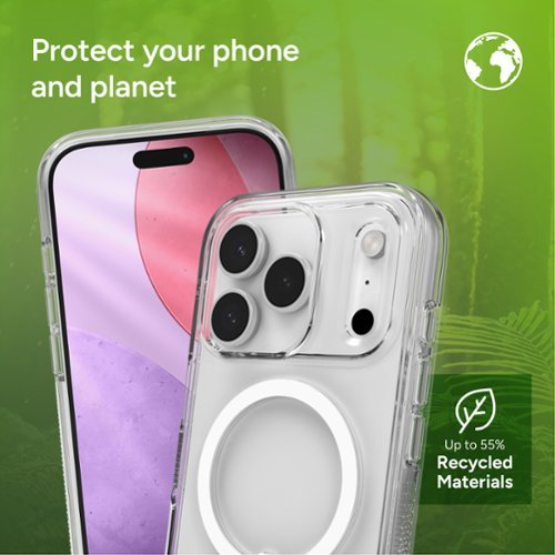 ZAGG Crystal Palace Snap MagSafe Compatible Case w/ Kickstand for Apple iPhone 17 Pro - Clear BUY IN EUROPE