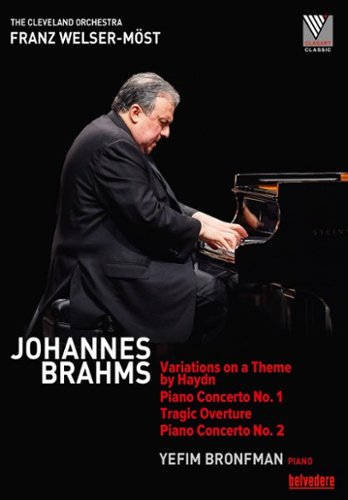

Johannes Brahms: Variations on a Theme by Haydn; Piano Concerto No. 1; Tragic Overture; Piano Concerto No. 2 [Video] [Blu-Ray Disc]