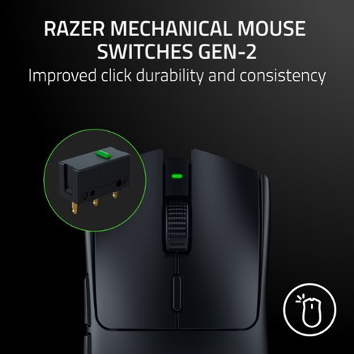 Razer Viper V3 HyperSpeed Lightweight  Optical Gaming Mouse with 280 Hour Battery Life - Wireless - Black GLOBAL SHIPPING