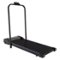 Anysun - 2-in-1 Under Desk Treadmill - Walking Pad with Remote Control, LED Display, for Home & Office Walking/Jogging - Black-Front_Standard