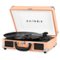 Victrola - Journey Bluetooth Suitcase Record Player with 3-speed Turntable - Peach-Front_Standard