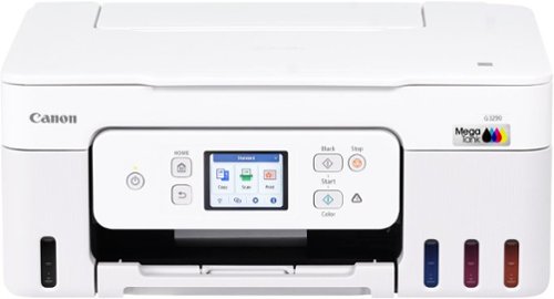 Canon - PIXMA MegaTank G3290 Wireless All-In-One SuperTank Inkjet Printer - White