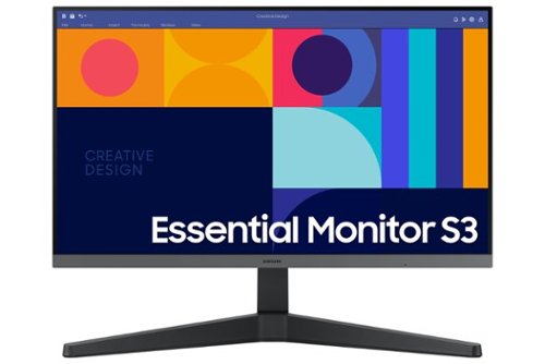 Samsung S33GC 24" Business Essential FHD Monitor with IPS Panel and Tilt Only Stand (HDMI, DisplayPort) - Black