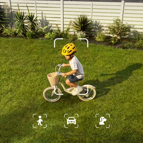 eufy Security Floodlight Camera E30, Security Camera Outdoor, 360° Pan and Tilt, AI Detection and Tracking, 2K Video, 2.4GHz Wi-Fi, 2,000 Lumens, Custom Voice and Light Alerts, 24/7 Recording